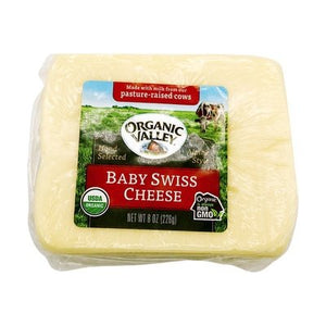 Organic Valley Baby Swiss 12/8 Oz [UNFI #10329]