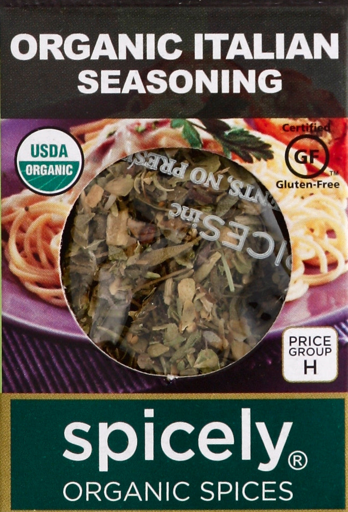 Spicely Organics Italian Seasoning 6/.1 Oz [UNFI #13881]