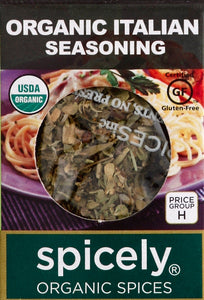 Spicely Organics Italian Seasoning Og2 6/.1 OZ [UNFI #13881]