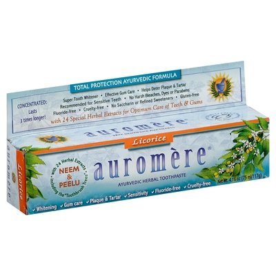 Auromere Ayurvedic Herbal Toothpaste,Classic 4.16 Oz [UNFI #57250] T