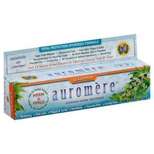 Auromere Ayurvedic Herbal Toothpaste,Classic 4.16 Oz [UNFI #57250] T