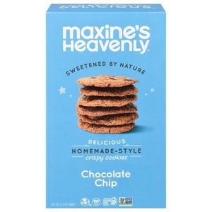 Maxines Heavenly Cookies Crispy Choc Chip Cookies 8/6.3 Oz [UNFI #11577]