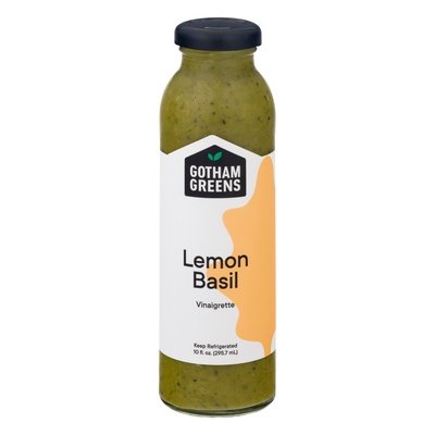 Gotham Greens Lemon Basil Vinaigrette/Df 6/10 Oz [UNFI #20056]