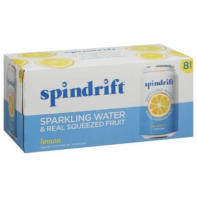 Spindrift Lemon 3/8/12 Oz [UNFI #29341] T