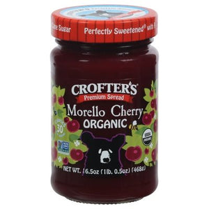 Crofters Premium Morello Cherry Spread 6/16.5 Oz [UNFI #13451]