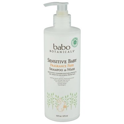 Babo Botanicals Shampoo & Wash Ff (Family Size) 16 Oz [UNFI #49072] T