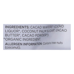 Navitas Organics Cacao Wafer,Bitterswt,Superfd 6/8 Oz [UNFI #31406] T