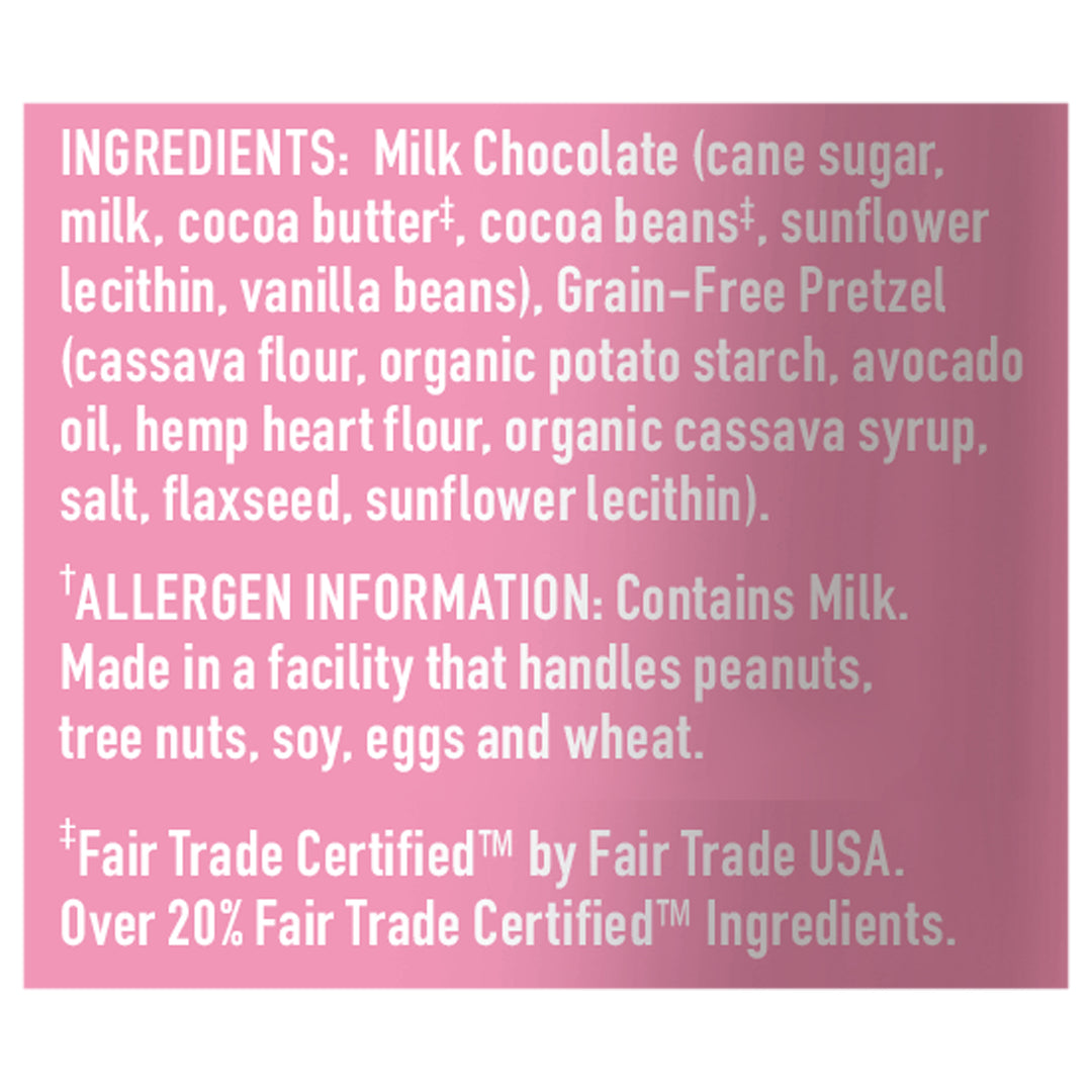 Unreal Milk Chocolate Pretzels 6/3.5 Oz [UNFI #65580]