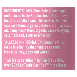 Unreal Milk Chocolate Pretzels 6/3.5 Oz [UNFI #65580]