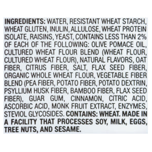 Sola Cinnamon & Raisin Bagels 6/12 Oz [UNFI #77107]