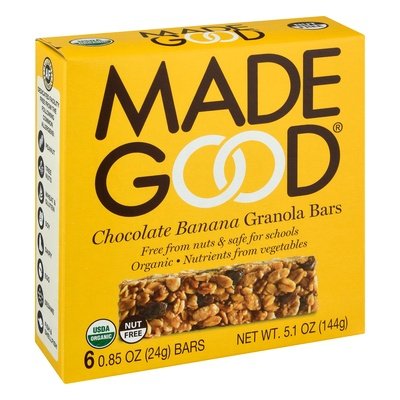 Made Good Chocolate Banana 6/6/.85 Oz [UNFI #76620]