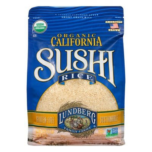 Lundberg Family Farms White Sushi Rice 6/4 Lb [UNFI #07848]