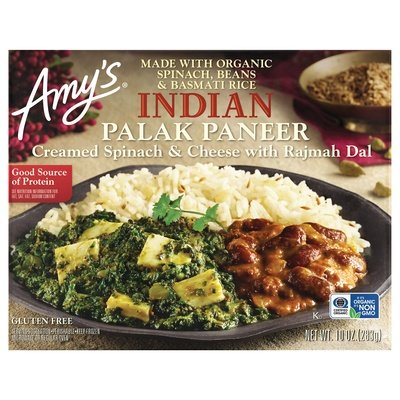 Amys Palak Paneer 12/10 Oz [UNFI #77372]