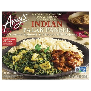 Amys Palak Paneer 12/10 Oz [UNFI #77372]