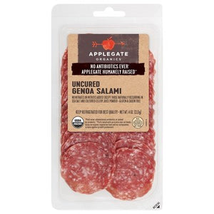 Applegate Farms Genoa Salami Sliced 12/4 Oz [UNFI #14175]