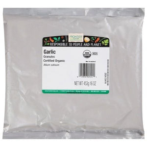 Frontier Nat Prod Co-op Garlic Granules 1 Lb [UNFI #28331]