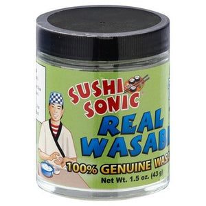 Sushi Sonic Real Wasabi Pwdrd 100% Authentic 12/1.5 Oz [UNFI #29348]