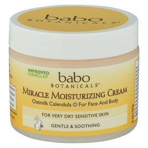 Babo Botanicals Miracle Moist Cream-Oatmilk 2 Oz [UNFI #48511] T