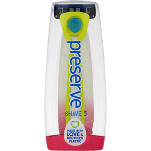 Preserve Shave5 Razor System Women 6/1 Ct [UNFI #15534] T