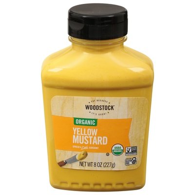 Woodstock Mustard Yellow 12/8 Oz [UNFI #24876]