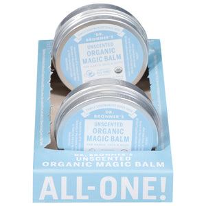 Dr. Bronners Unscented Magic Balm 6/2 Oz [UNFI #14341] T