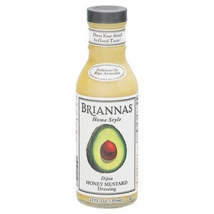 Briannas Dijon Honey Mustard 6/12 Oz [UNFI #25967]