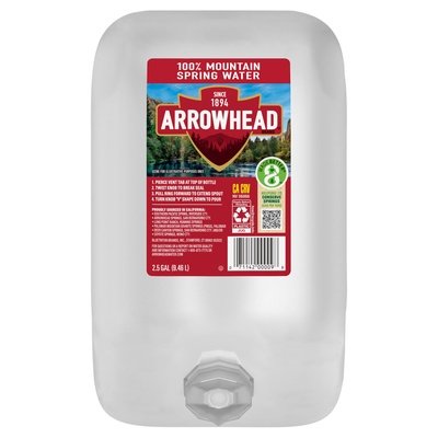 Arrowhead Spring Water Spring 2/2.5 Gal [UNFI #27282]