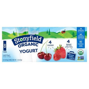 Stonyfield Organic Yokids Cherry/Berry 8/8/2 Oz [UNFI #13866]