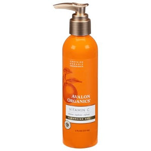 Avalon Organics Cleansing Gel Face Vit C 6 Oz [UNFI #64412] T
