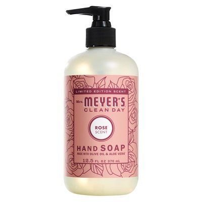 Mrs. Meyers Clean Day Liquid Roseermint 6/12.5 Oz [UNFI #62805] T
