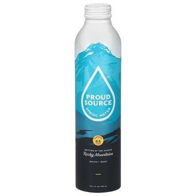 Proud Source Still Alkaline Natural Spring Water 12/25.3 Oz [UNFI #85220]