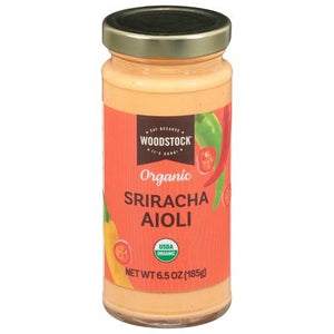 Woodstock Sriracha Aioli 6/6.5 Oz [UNFI #01537]