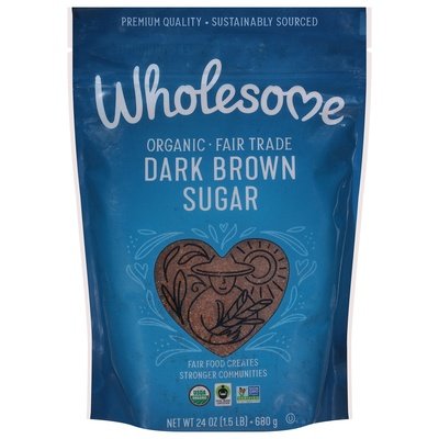 Wholesome Brown Sugar Dark Pouch Ft 6/24 Oz [UNFI #33129]