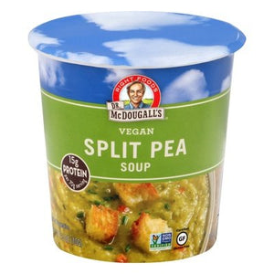 Dr. Mcdougalls Split Pea 6/2.5 Oz [UNFI #39608]
