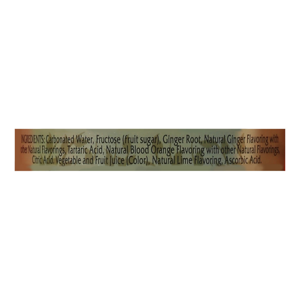 Fever-Tree Ginger Beer Blood Orange 6/4/6.8 Oz [UNFI #28966] T