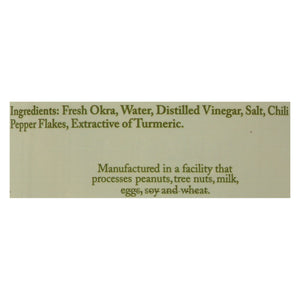 Pickled Pink Smokin Okra 6/16 Oz [UNFI #58126]