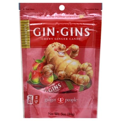 Ginger People Spicy Apple Chews 12/3 Oz [UNFI #15520]