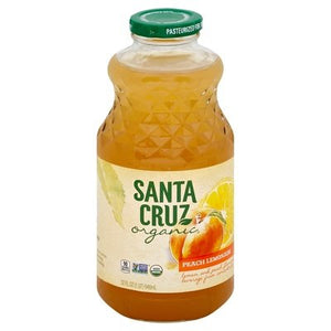 Santa Cruz Organic Peach Lemonade 12/32 Oz [UNFI #51415]