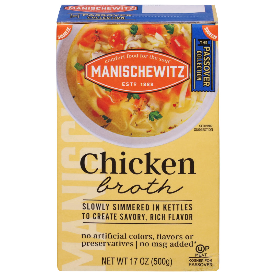 Manischewitz Aseptic Chicken Broth 12/17 Oz [UNFI #75519]