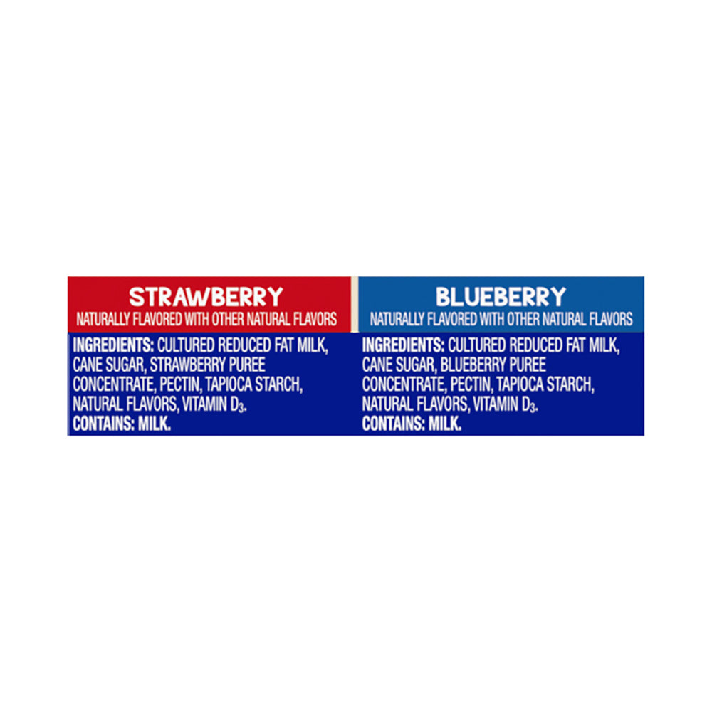 Gogo Squeez Strawberry Blueberry Yogurt 1/20 Ct [UNFI #22703]