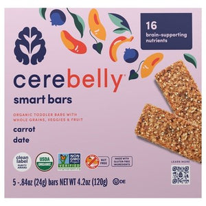 Cerebelly Carrot Raisin 5Pk 6/4.2 Oz [UNFI #37460]
