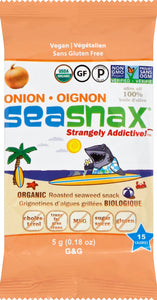 Seasnax Tasty Onion 24/.18 Oz [UNFI #87877]