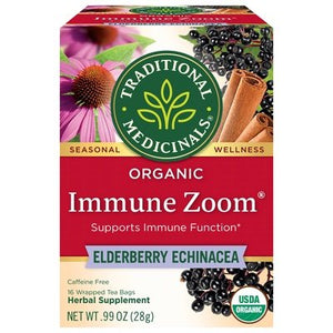 OG2 Traditional Medicinals ImmuneZoom ElderberryEchinacea 6/16 BAG [UNFI #19624] T