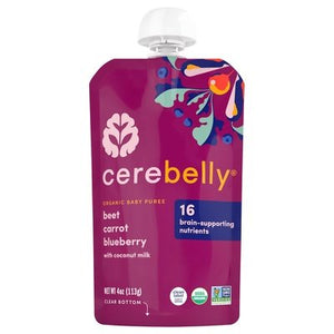 Cerebelly Beet Carrot Blueberry Cnut Milk 6/4 Oz [UNFI #18355]