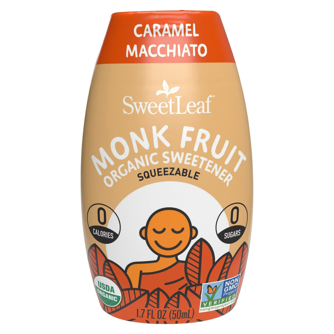 Sweet Leaf Caramel Macchiato/Squeezable Og2 6/1.7 OZ [UNFI #33097]