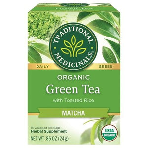 Traditional Medicinals Matcha Green Tea 6/16 Bag [UNFI #59029] T