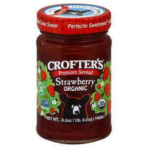 Crofters Strawberry Fair Trade 6/16.5 Oz [UNFI #63873]
