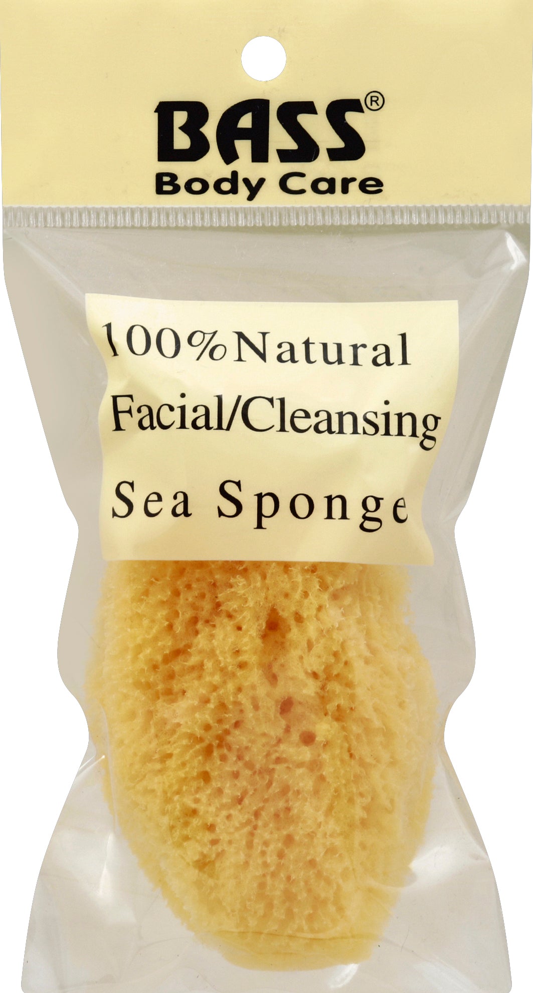 Bass Brushes Sea Sponge Cosmetic 1 Ct [UNFI #09157] T