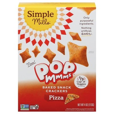 Simple Mills Pop Mmms,Pizza 6/4 Oz [UNFI #42046]
