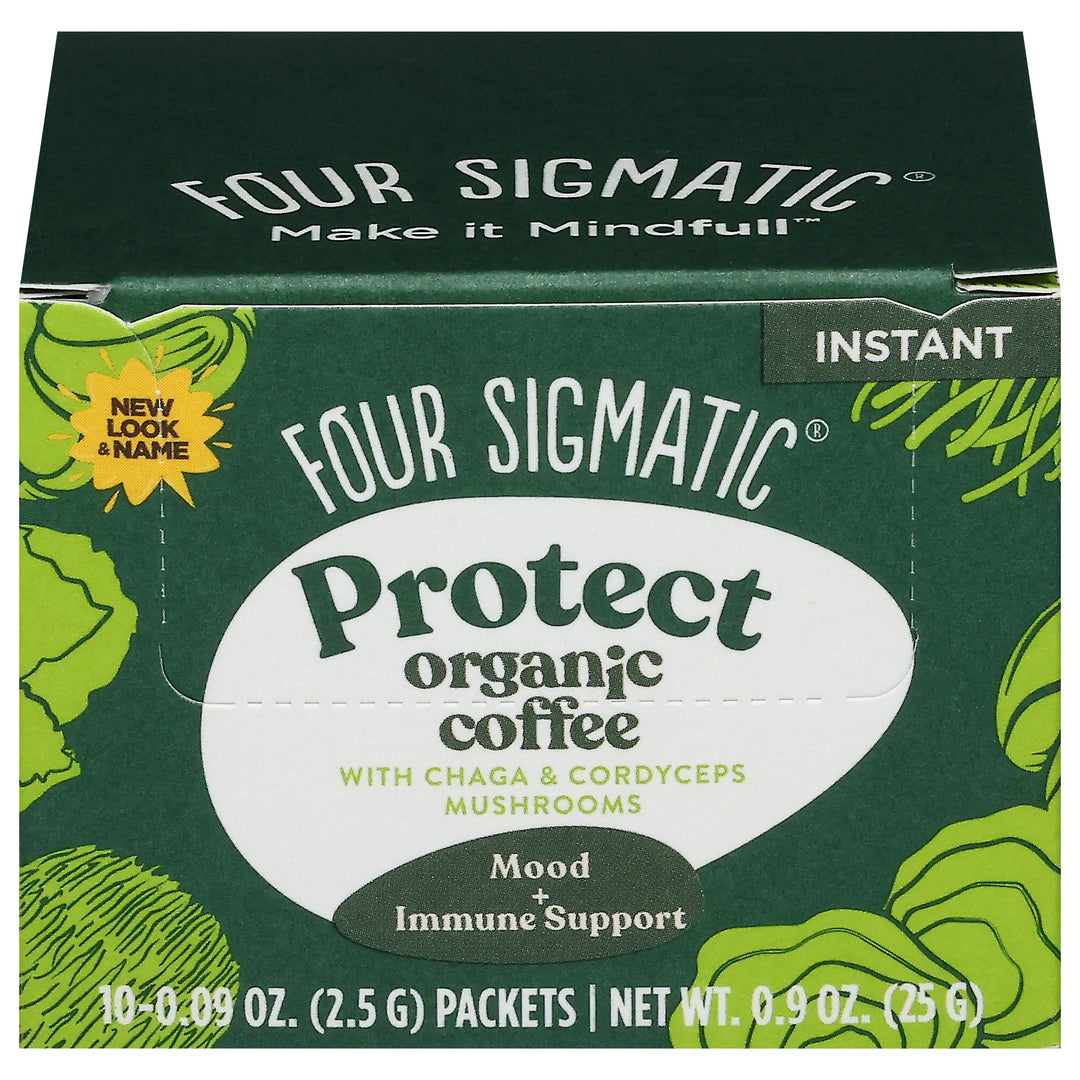 Four Sigmatic Instant Coffee-Gut Health Og2 10 CT [UNFI #27735] T